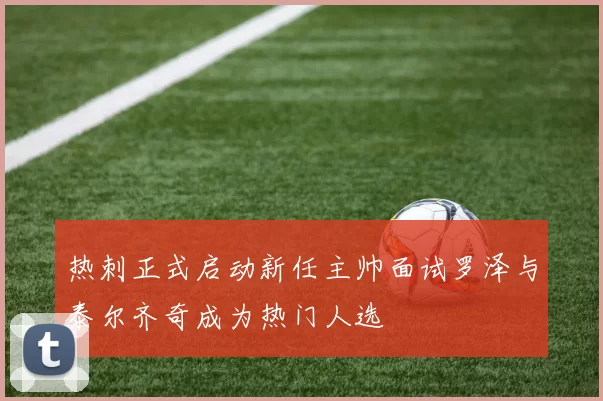 热刺正式启动新任主帅面试罗泽与泰尔齐奇成为热门人选
